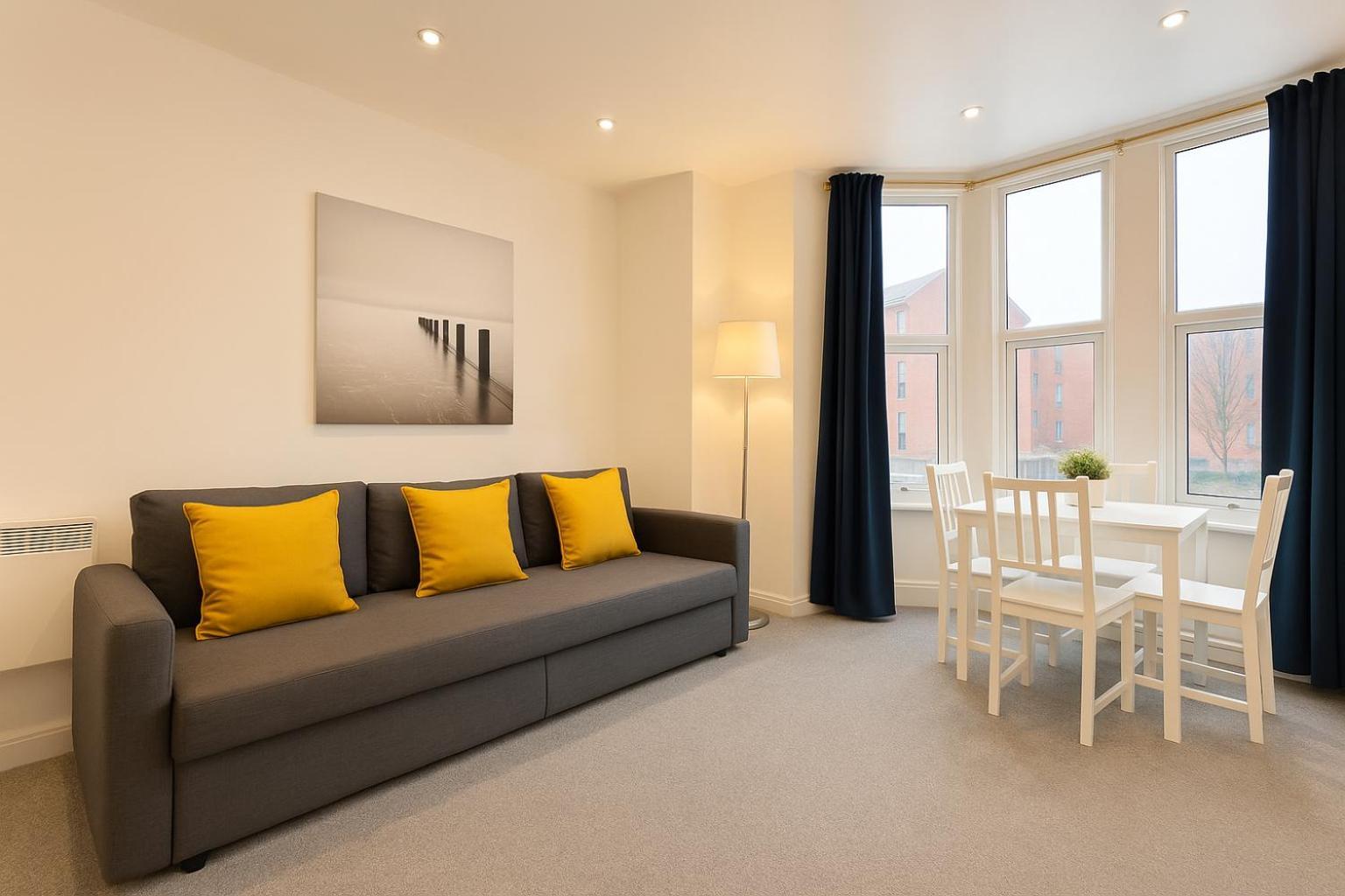 Stylish Modern Apartment For Up To 4 Nr Citycentre Cardiff Exterior photo
